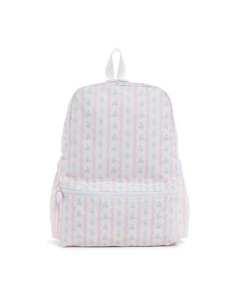 Ribbon Floral Pink Backpack