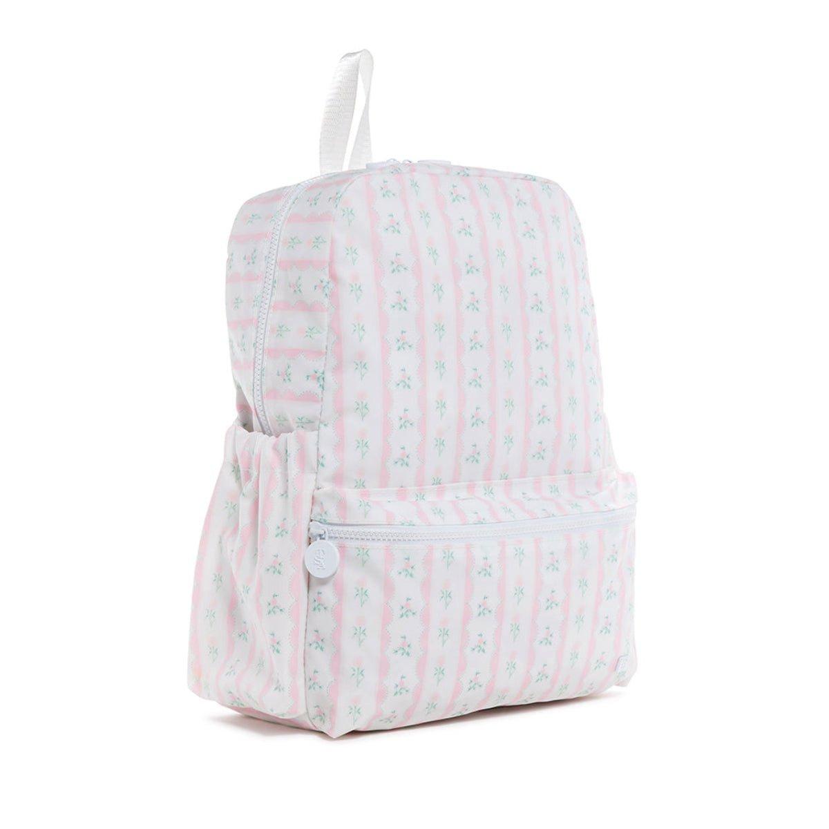 Ribbon Floral Pink Backpack image number 1