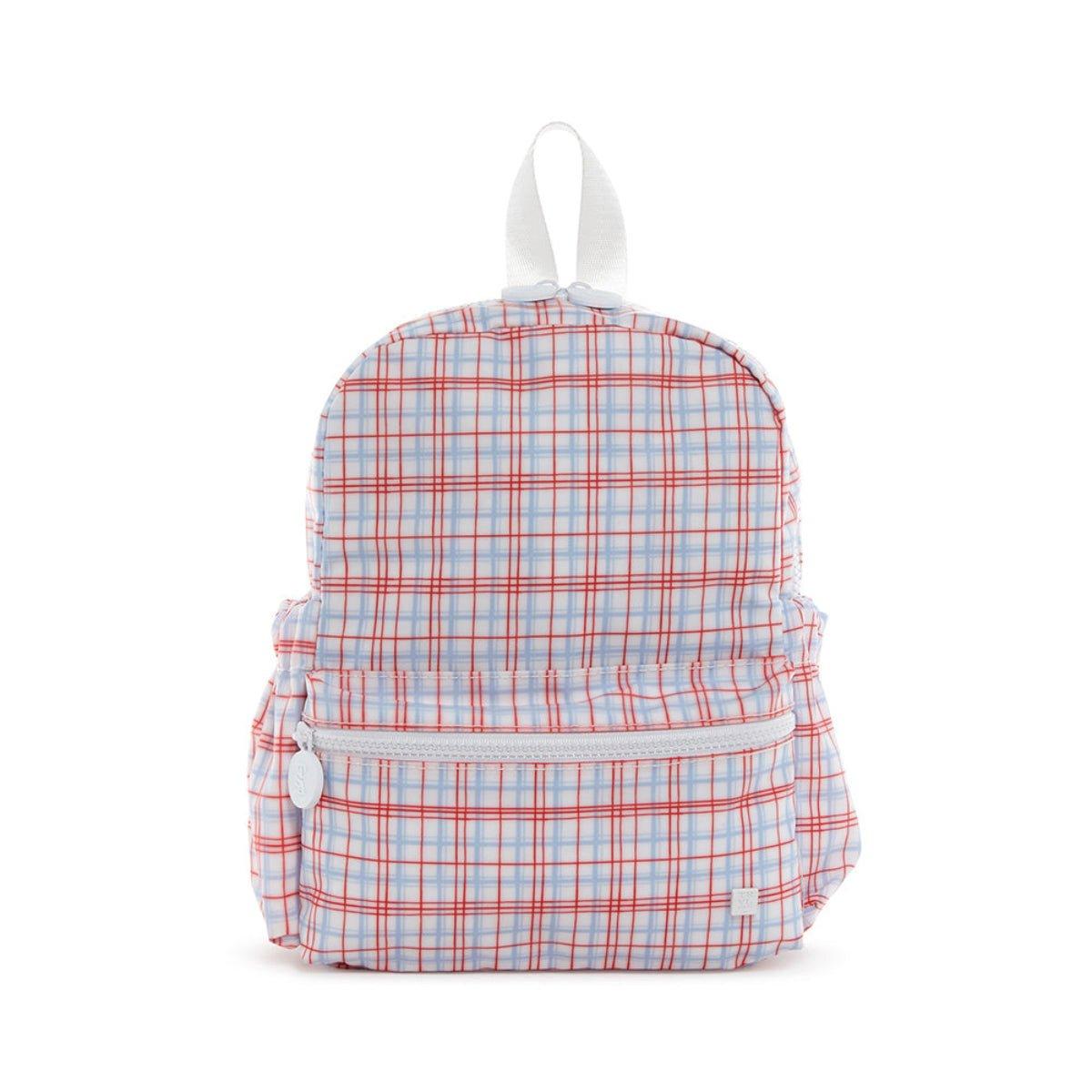 Classic Plaid Red Mini Backpack