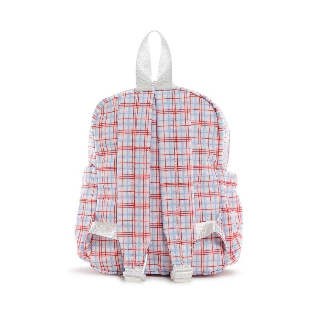 Classic Plaid Red Mini Backpack image number 2