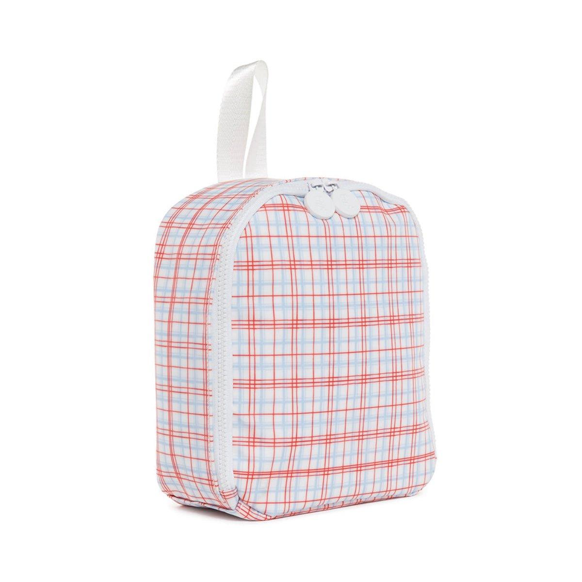 Classic Plaid Red Bring It Lunch Bag image number 1