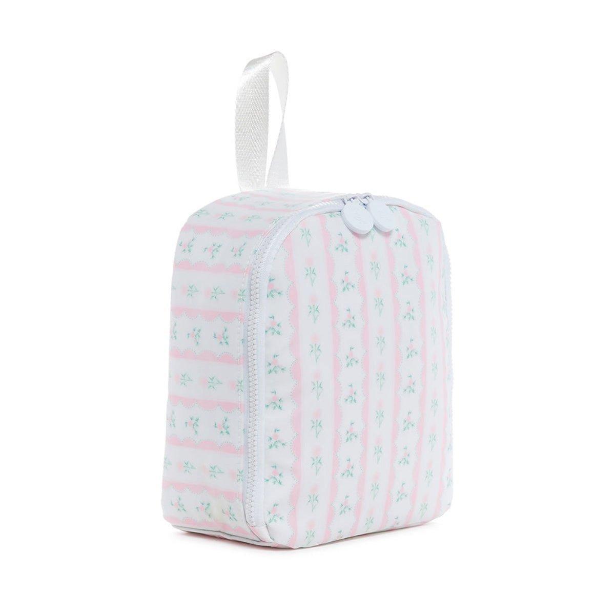 Ribbon Floral Pink Bring It Lunch Bag image number 1