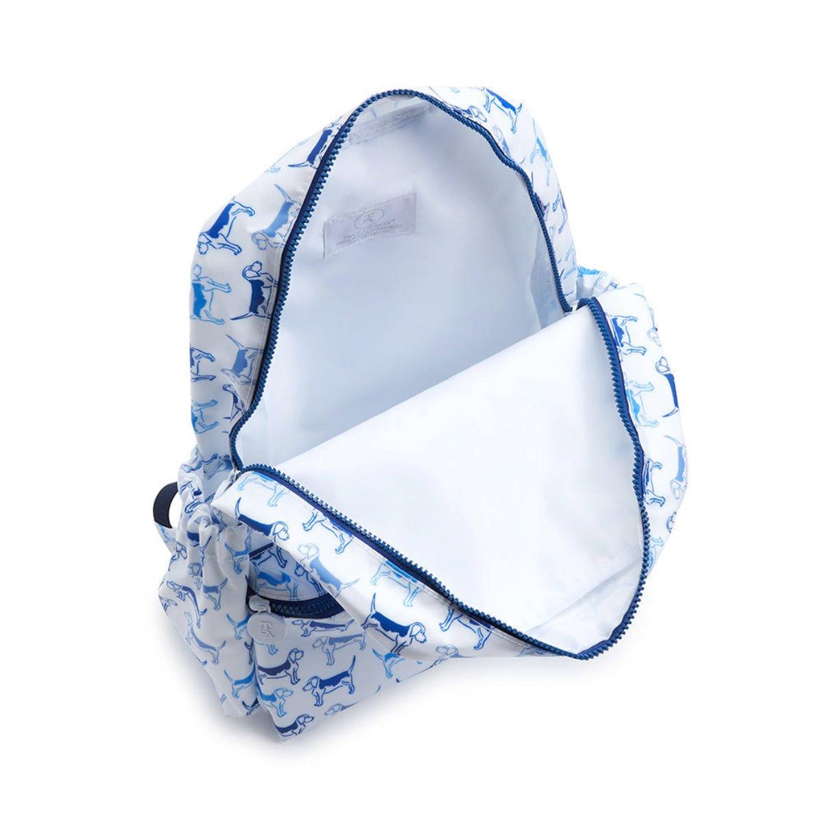 Pimlico Plaid Blue Backpack image number 3