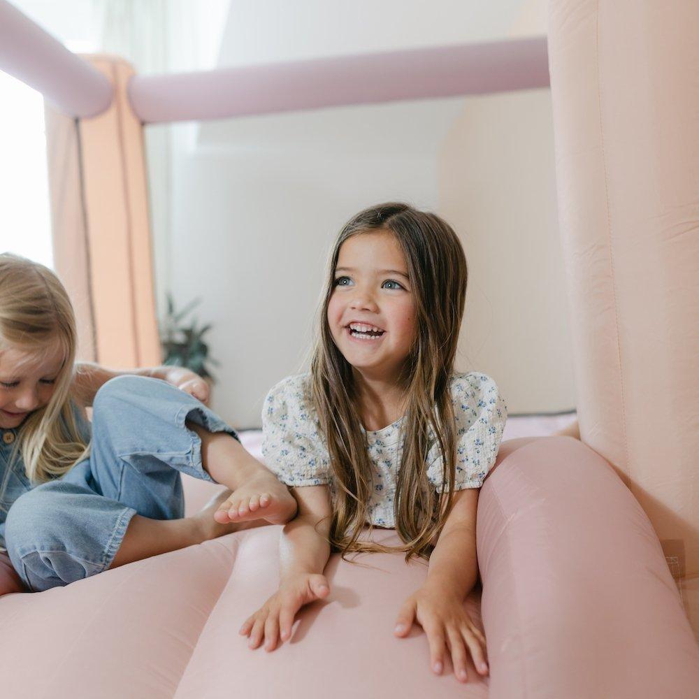 Pink Rainbow 8x8 Bounce House image number 3