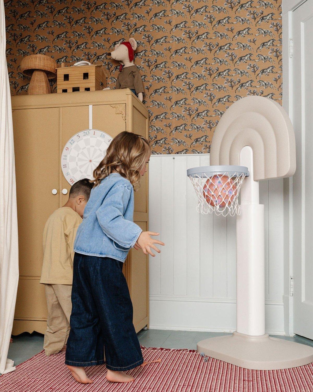 Basketball Hoop (Rainbow Blue Colorblock) image number 2