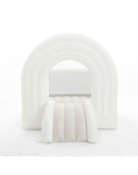 Neutral Rainbow 8x8 Bounce House