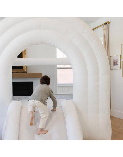 Neutral Rainbow 8x8 Bounce House