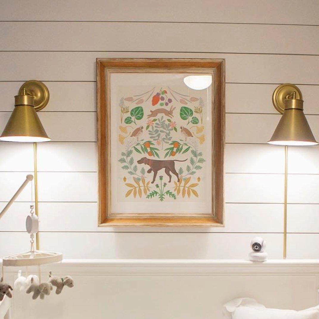 The Hunt in Cream Fine Art Print image number 2