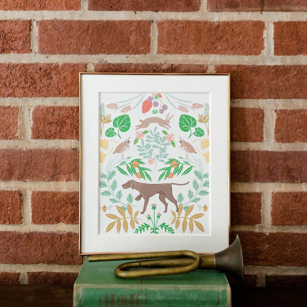 The Hunt in Cream Fine Art Print image number 3