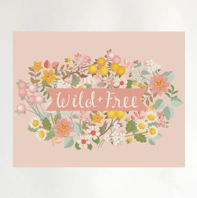 Wild + Free Fine Art Print