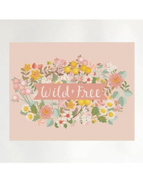 Wild + Free Fine Art Print