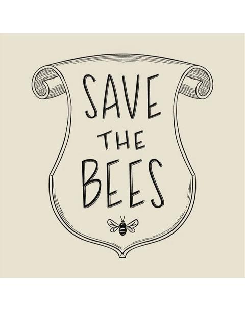 Save the Bees Fine Art Print