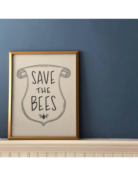 Save the Bees Fine Art Print