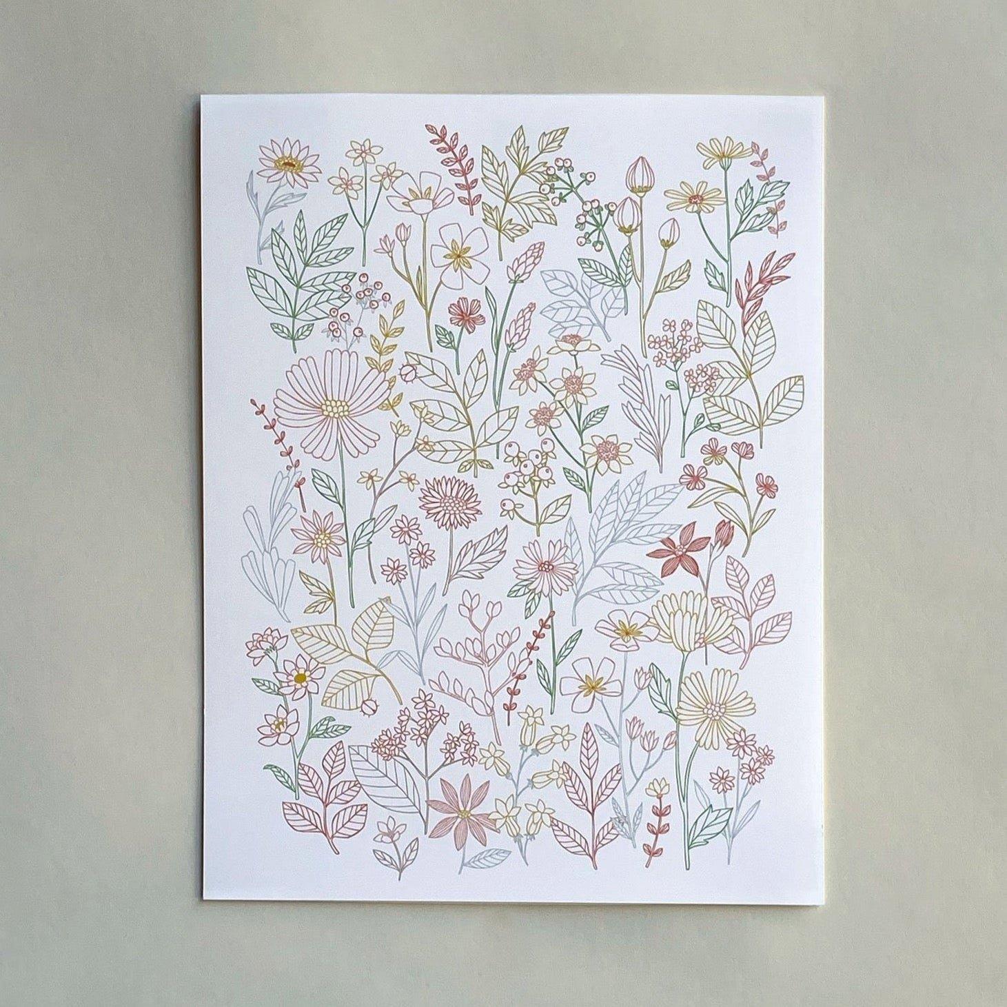 Wildflowers Fine Art Print