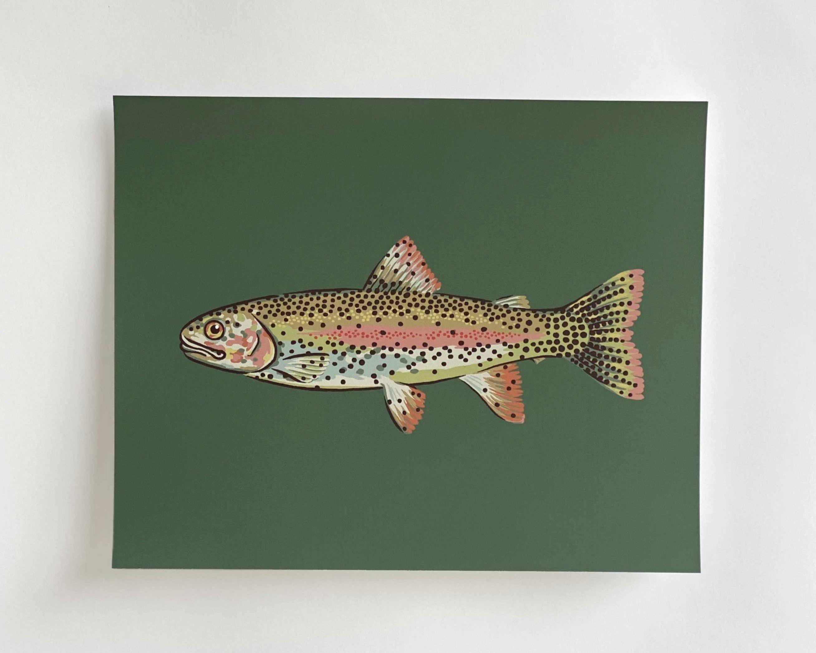 Rainbow Trout Fine Art Print