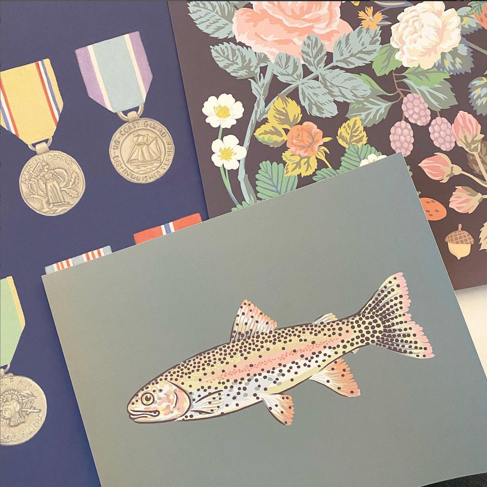 Rainbow Trout Fine Art Print image number 2