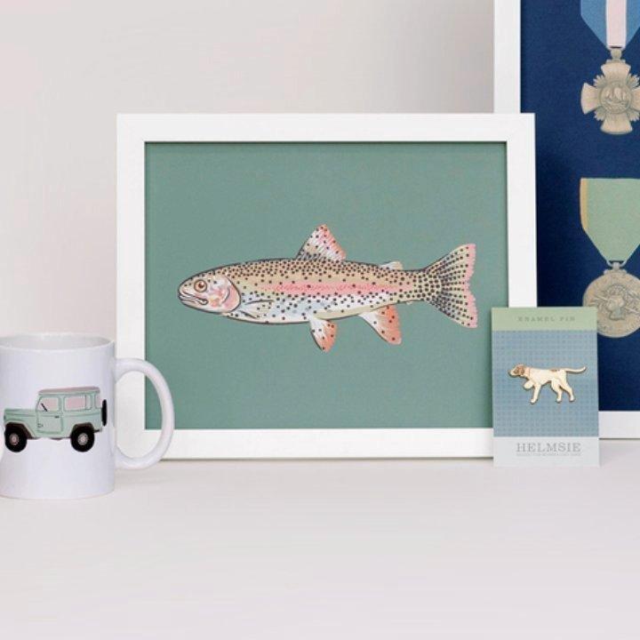 Rainbow Trout Fine Art Print image number 1