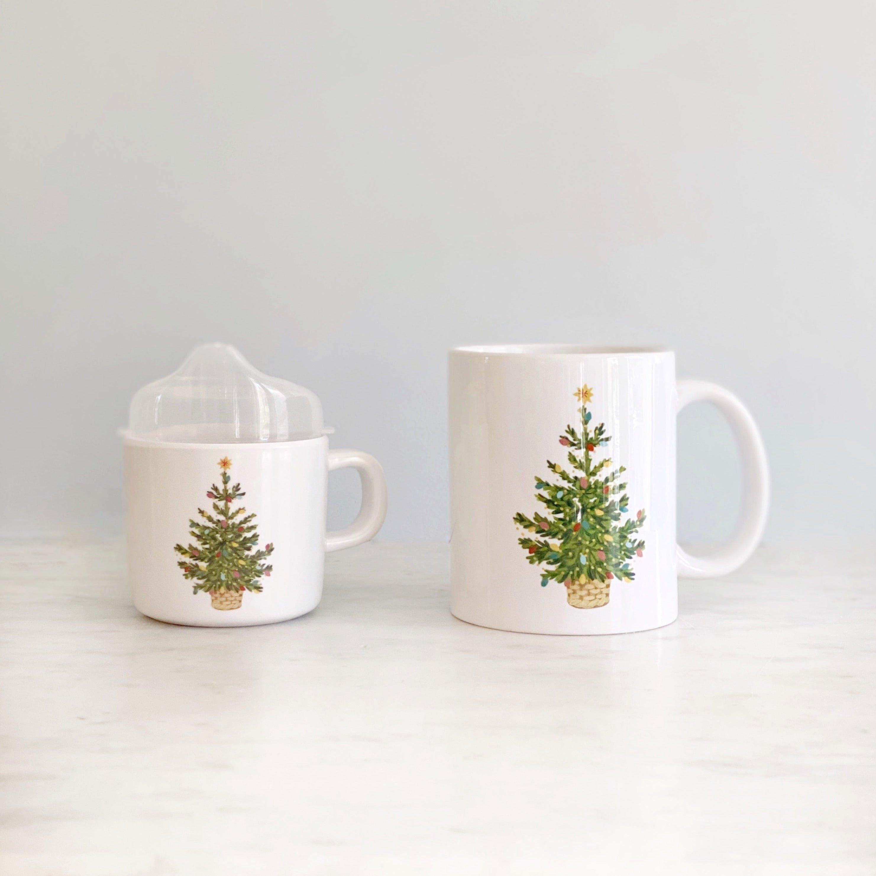 Christmas Tree Two of a Kind Cup Set