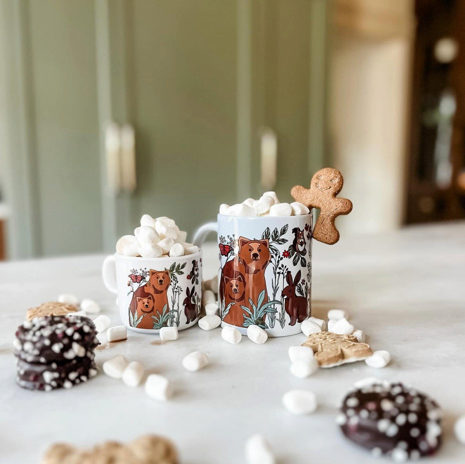 Mountain Animal Two of a Kind Cup Set image number 2