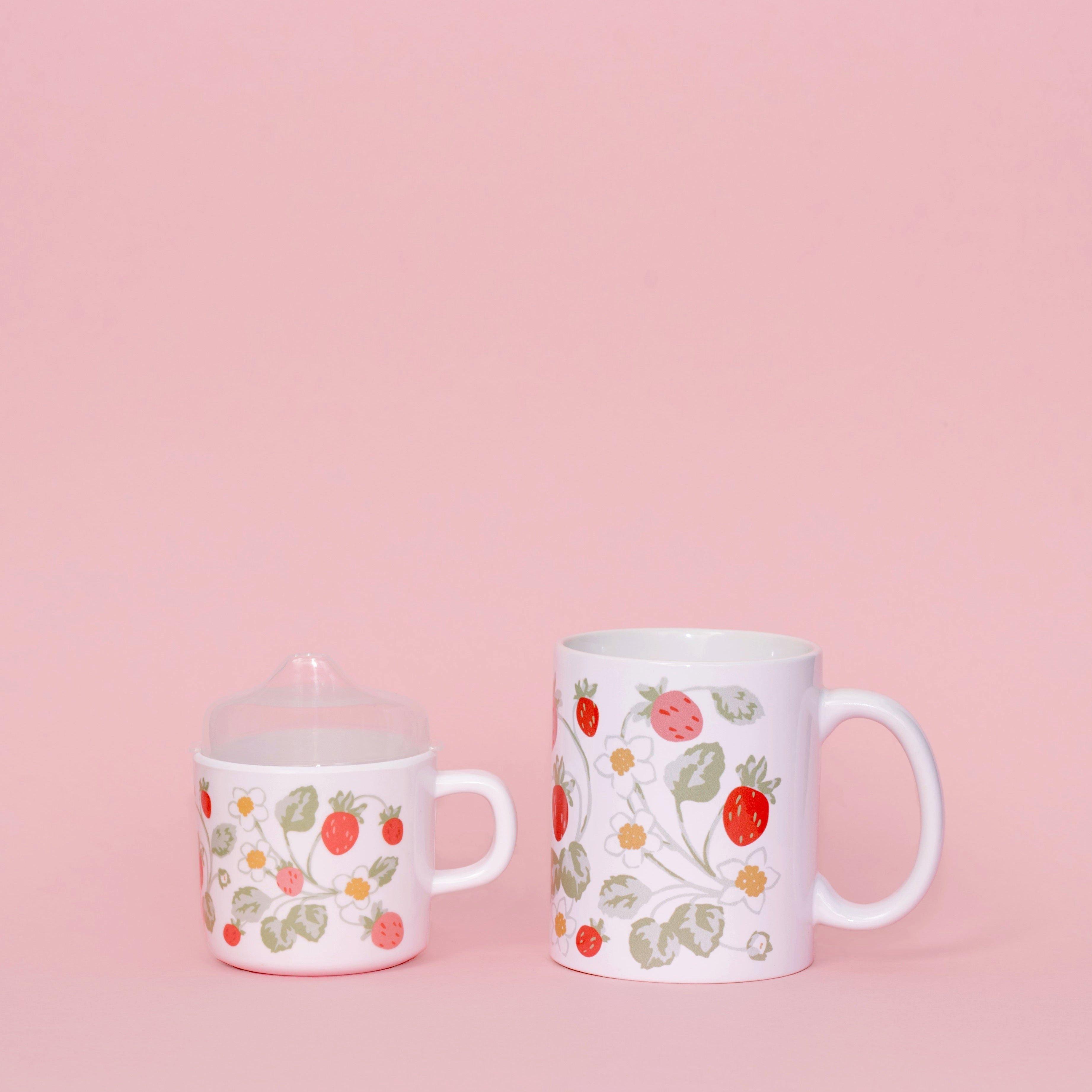 Strawberry Mama & Me Cup Set