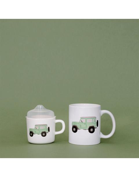 Vintage Truck Two of a Kind Cup Set