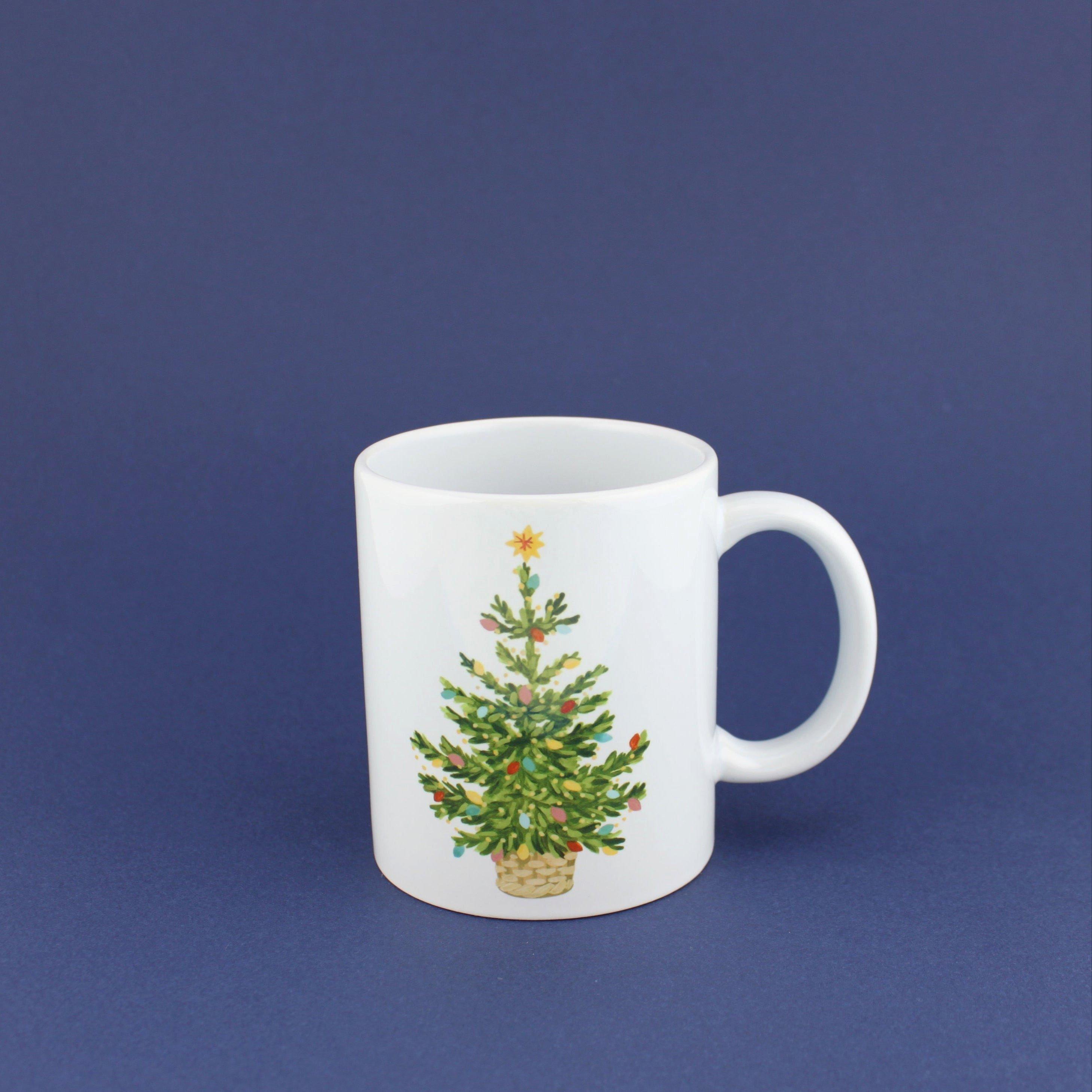 Christmas Tree Ceramic Mug
