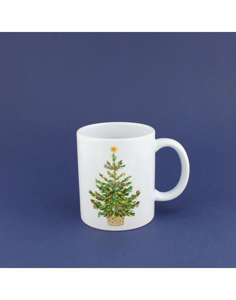 Christmas Tree Ceramic Mug