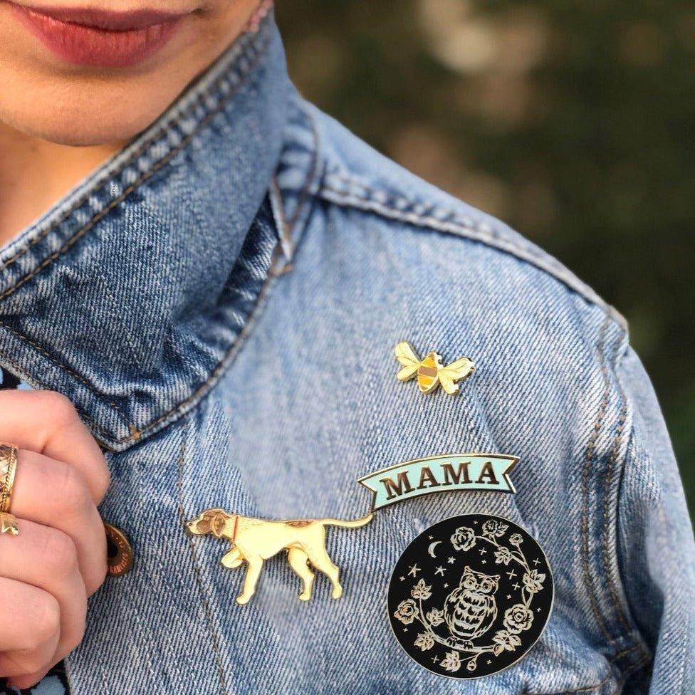 Dog Enamel Pin image number 1