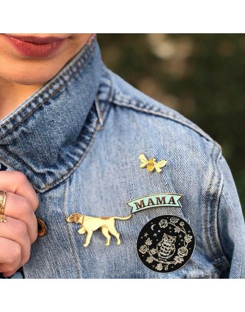 Dog Enamel Pin