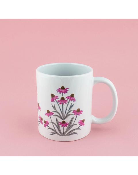 Coneflower Ceramic Mug