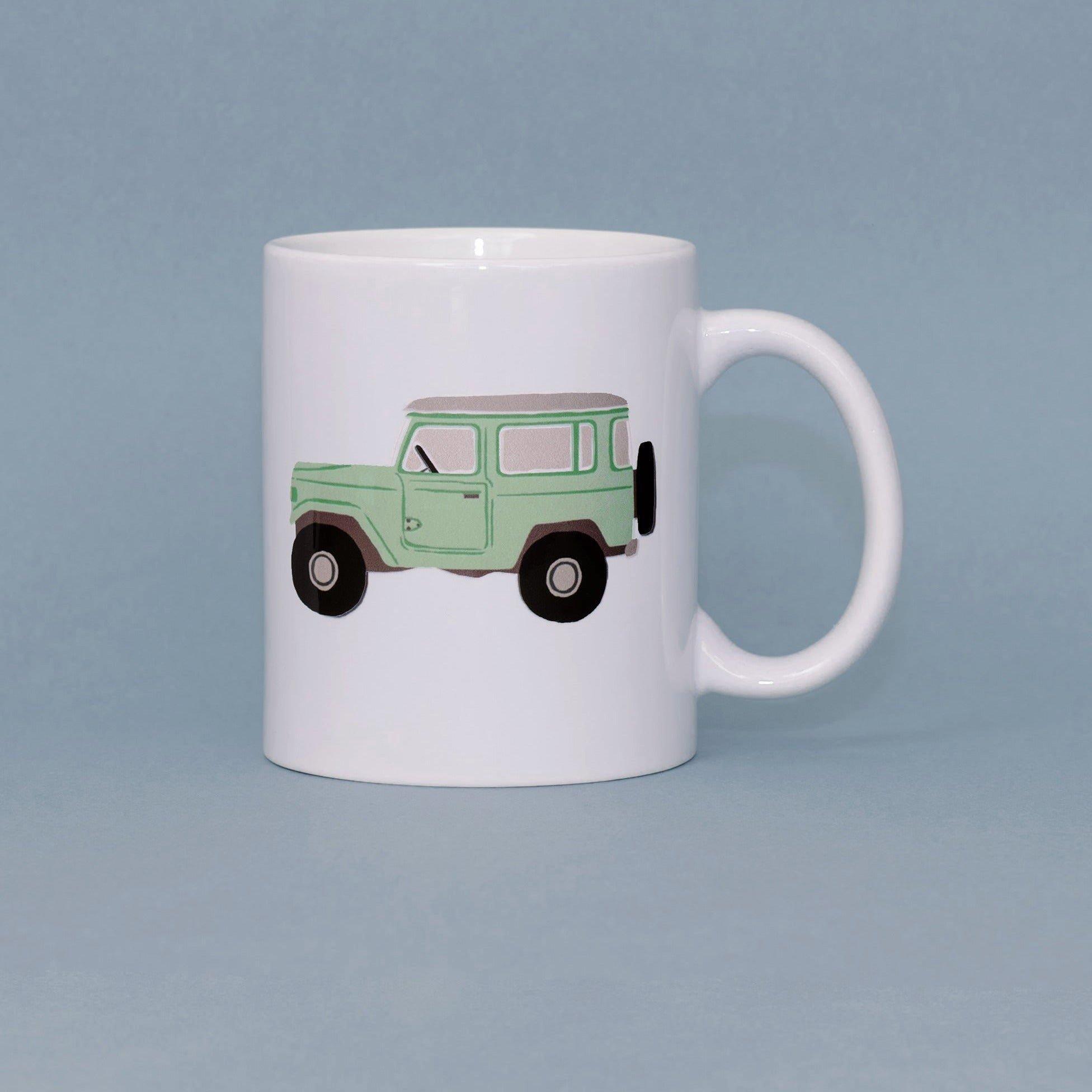 Vintage Truck Ceramic Mug image number 2