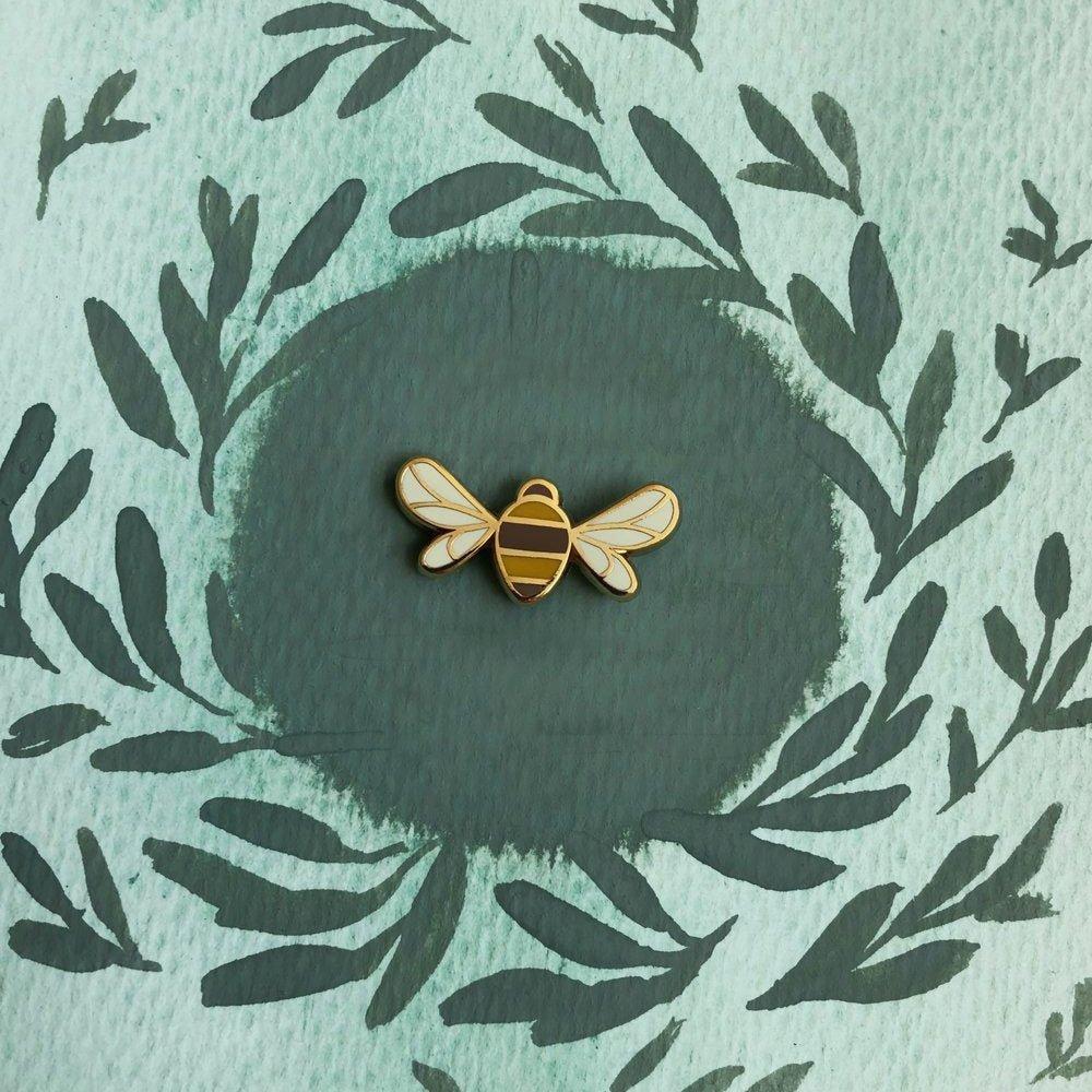 Bee Enamel Pin image number 1