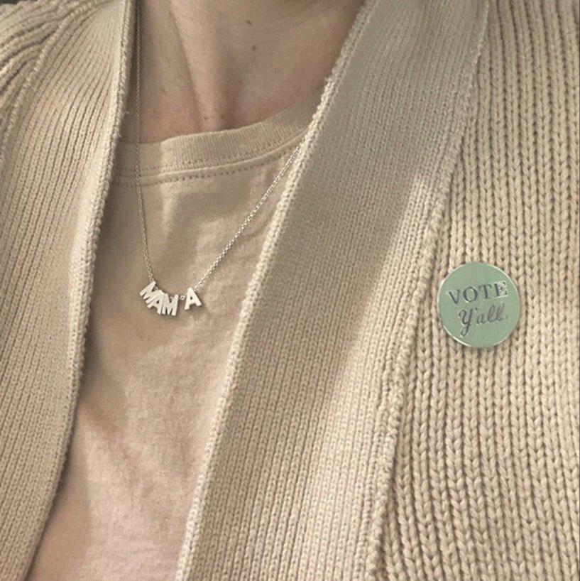 Vote Y'all Enamel Pin image number 1