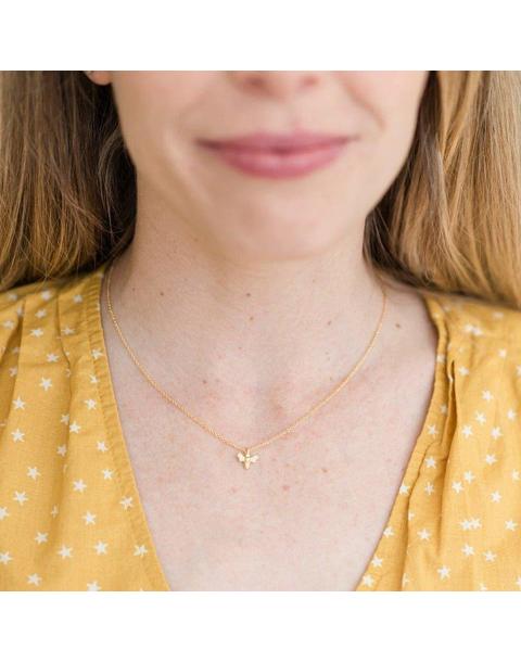 Mama & Me Bee Necklace Set