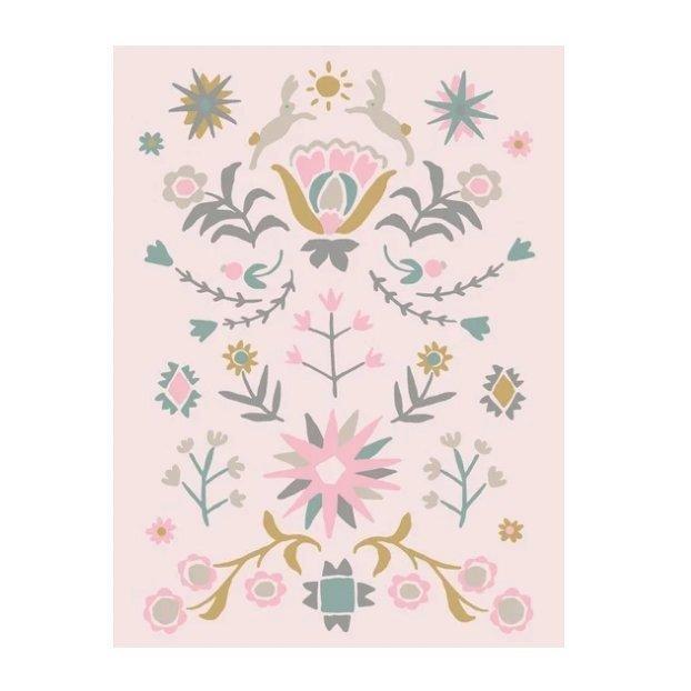 Sun Bunny Cotton Knit Blanket