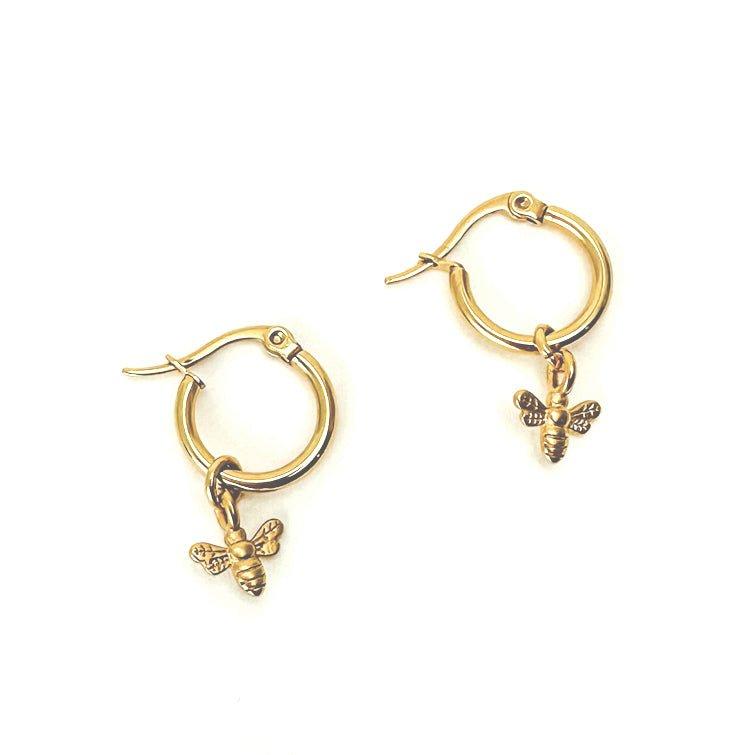 Bee Dangle Earrings