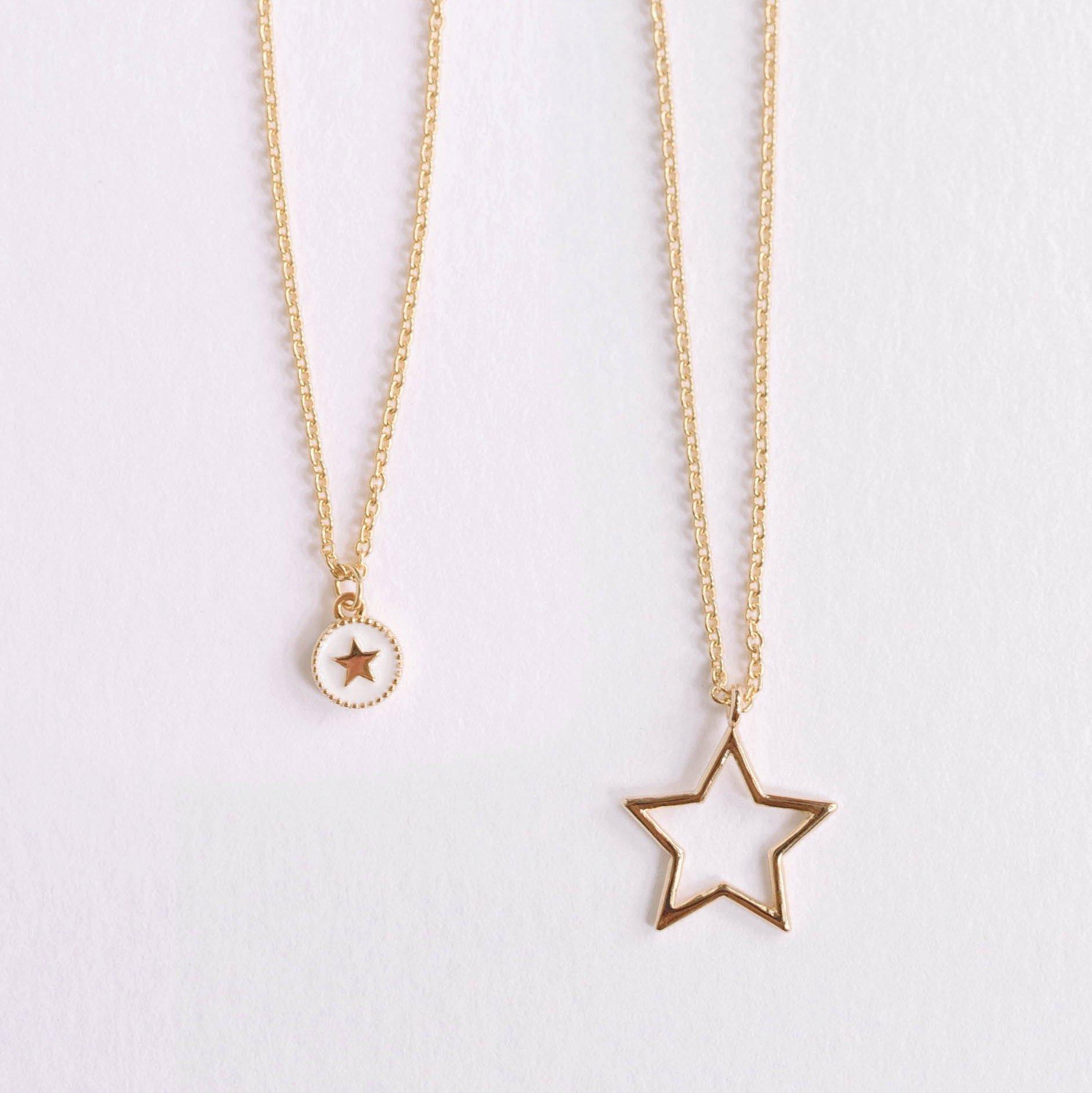 Mama & Me Star Necklace Set