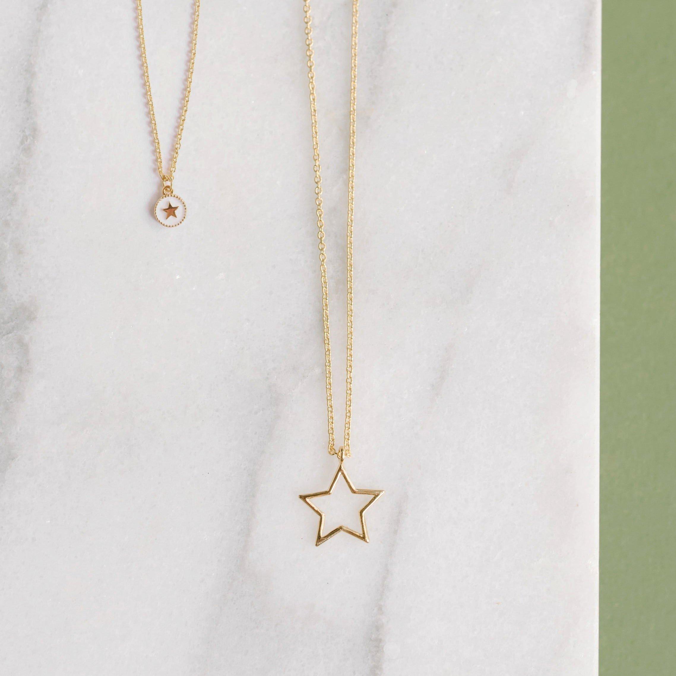 Mama & Me Star Necklace Set image number 1