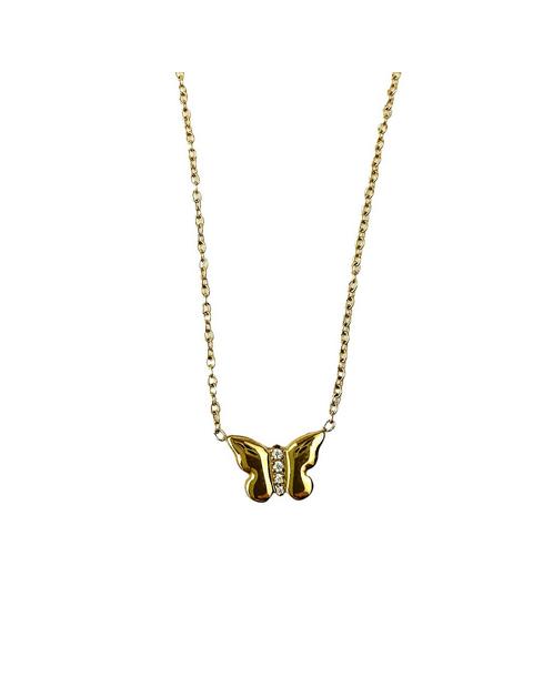 Single Butterfly Necklace