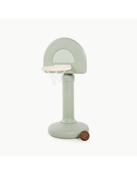 Adjustable Indoor Outdoor Basketball Hoop - Sage