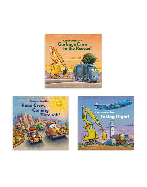 Construction Site Hardcover Picture Book Set