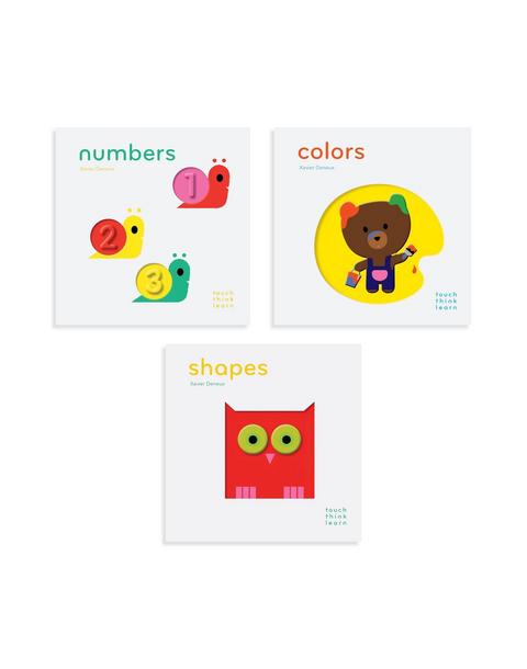 TouchThinkLearn: Shapes, Numbers & Colors Board Book Set