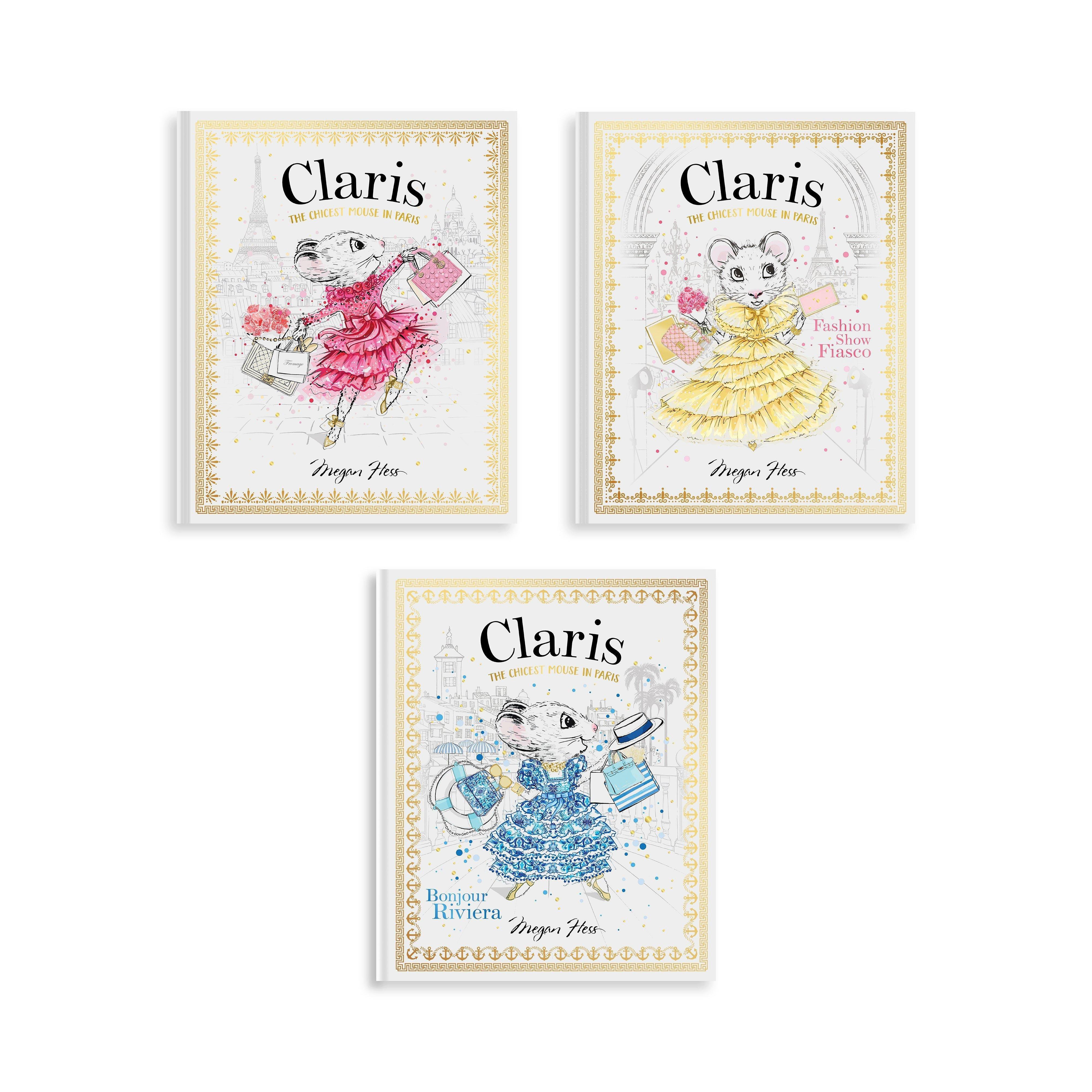 Claris Hardcover Picture Book Set: Stories 1-3