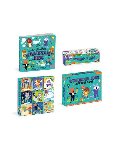 Wondrous Jobs Puzzle & Game Set