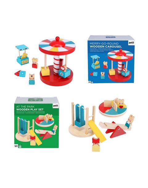 Playground Wooden Toy Set