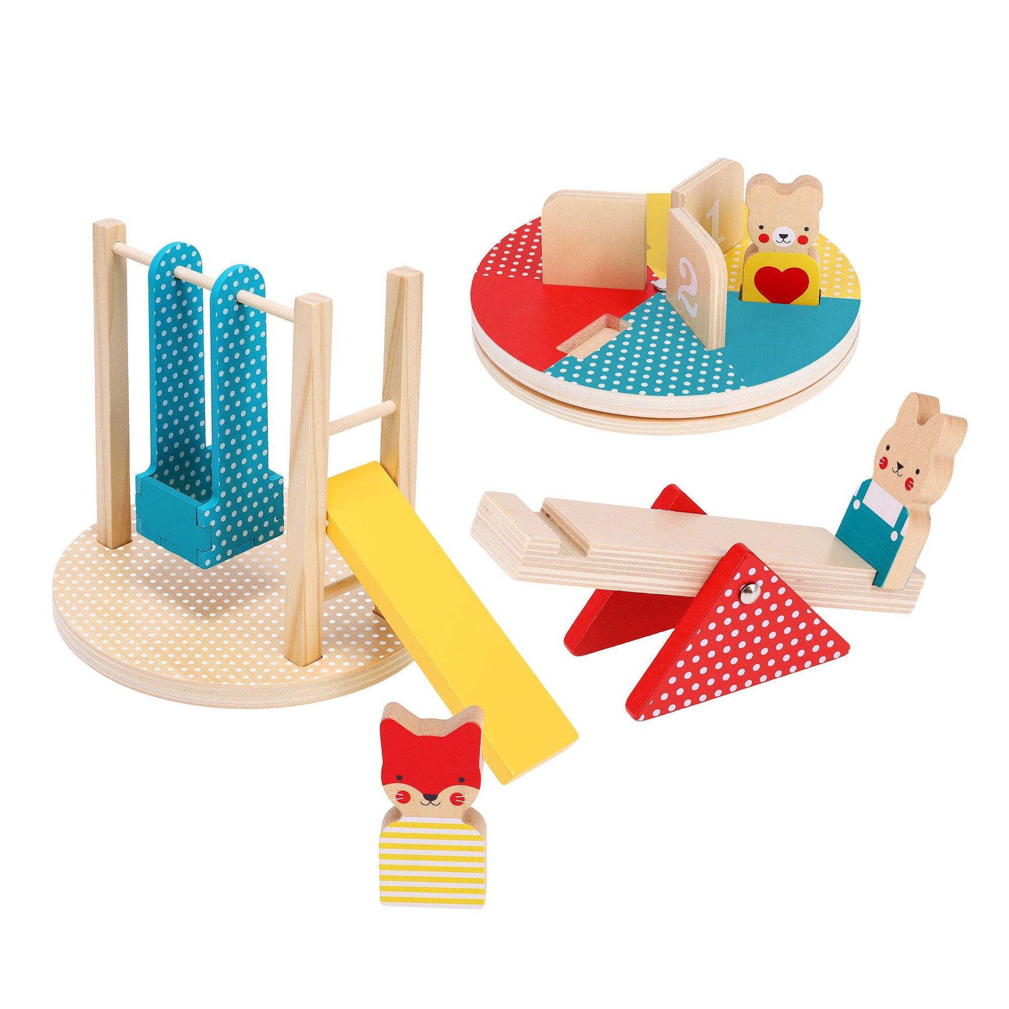 Playground Wooden Toy Set image number 2