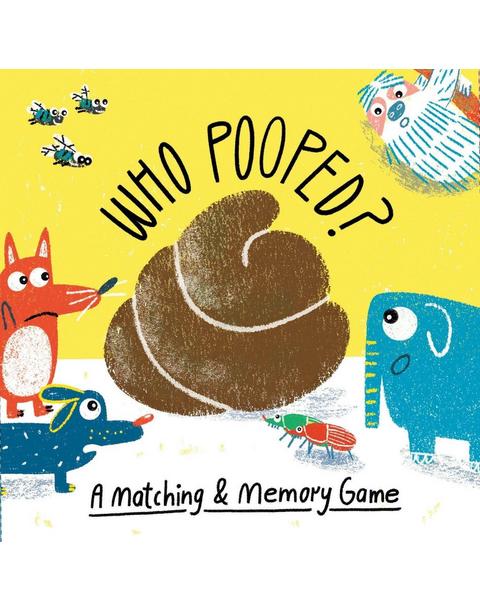 Who Pooped? Book & Games Set