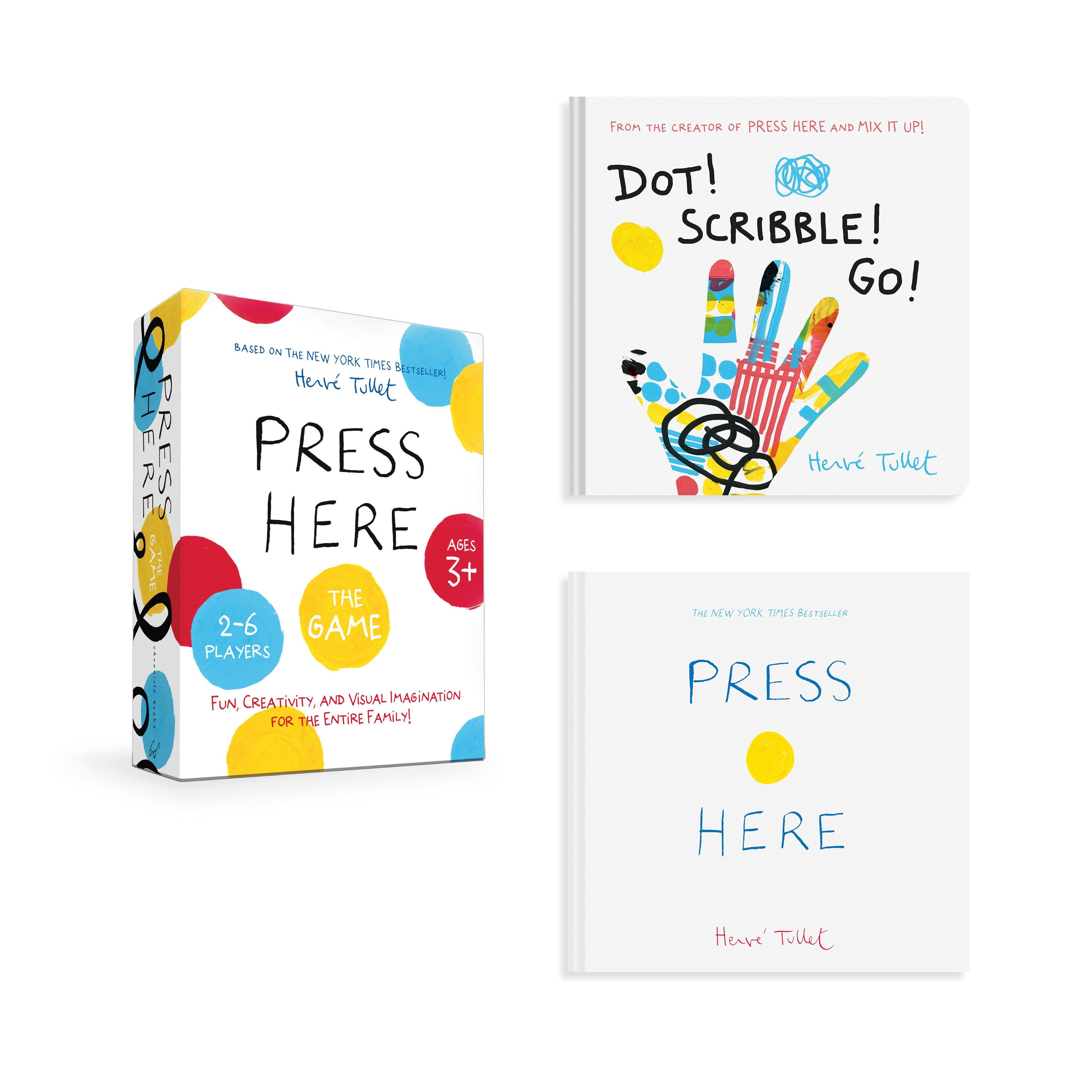 Herve Tullet Books & Game Set