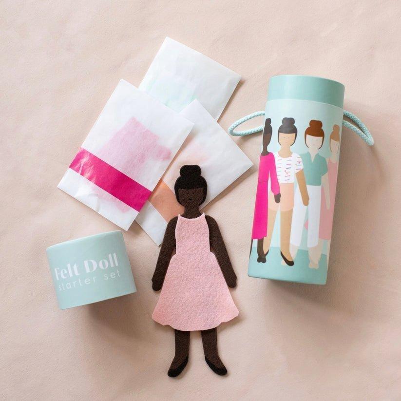 Cocoa Felt Doll image number 3