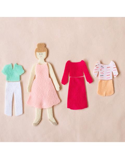 Honey Felt Doll